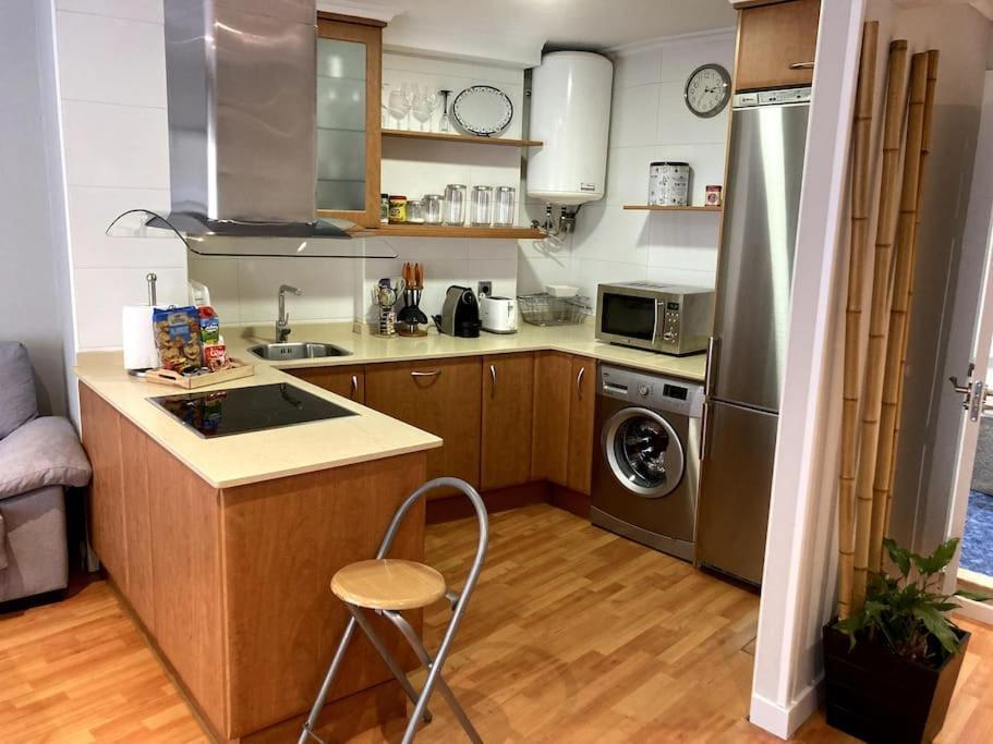 Ferienwohnung Barrio De La Sidra Gijón Exterior foto